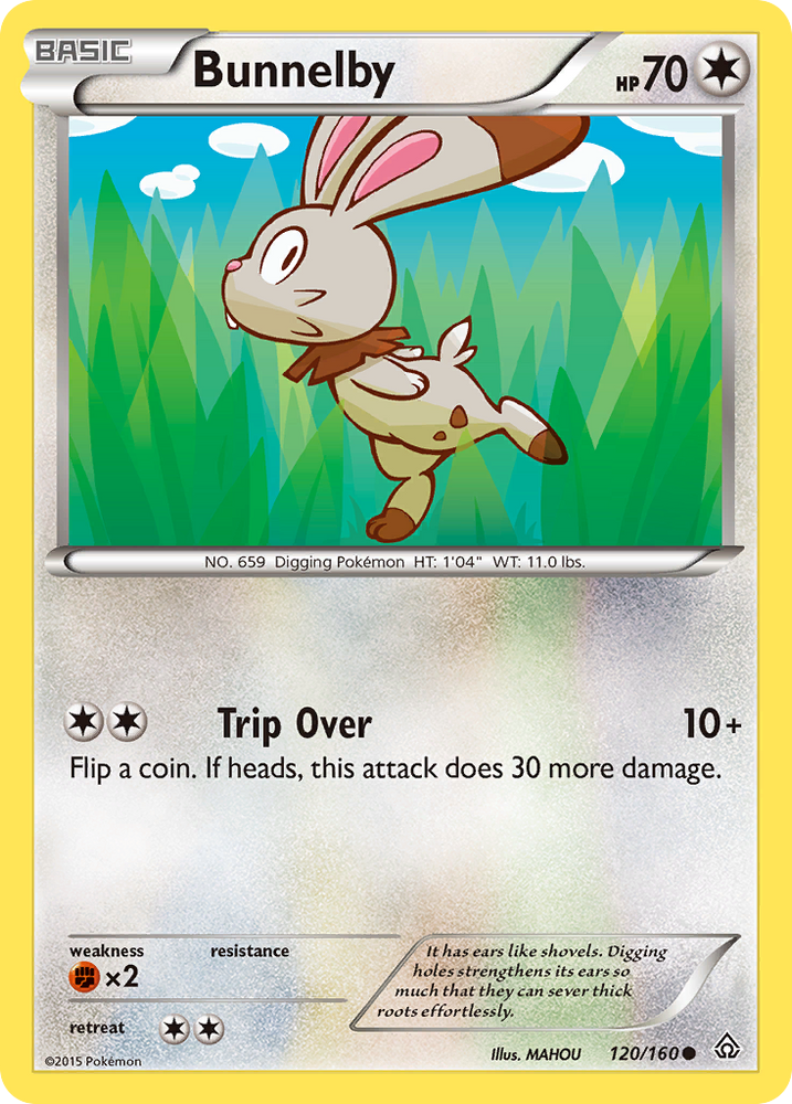 Bunnelby (120/160) [XY: Primal Clash] Pokémon