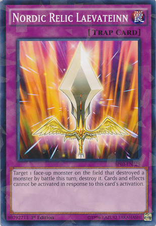 Nordic Relic Laevateinn [BP03-EN221] Shatterfoil Rare Yu-Gi-Oh!