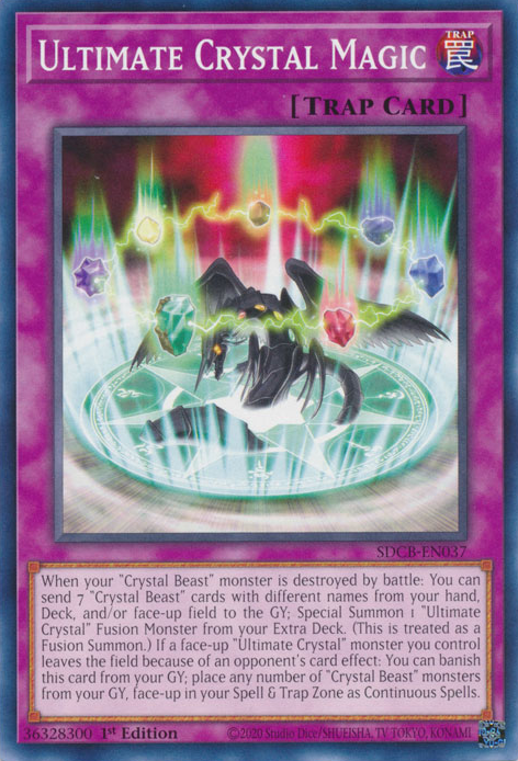 Ultimate Crystal Magic [SDCB-EN037] Common Yu-Gi-Oh!