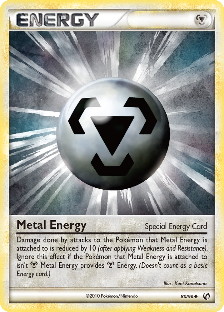 Metal Energy (80/90) [HeartGold & SoulSilver: Undaunted] Pokémon