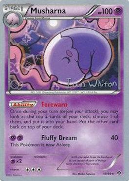 Musharna (59/99) (American Gothic - Ian Whiton) [World Championships 2013] Pokémon