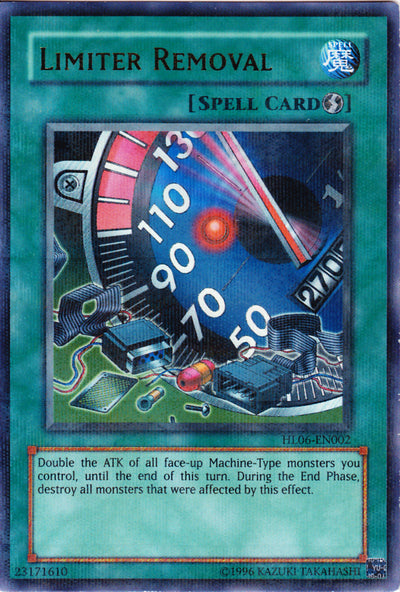 Limiter Removal [HL06-EN002] Parallel Rare Yu-Gi-Oh!
