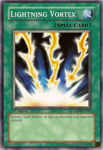 Lightning Vortex [YSDS-EN030] Common Yu-Gi-Oh!