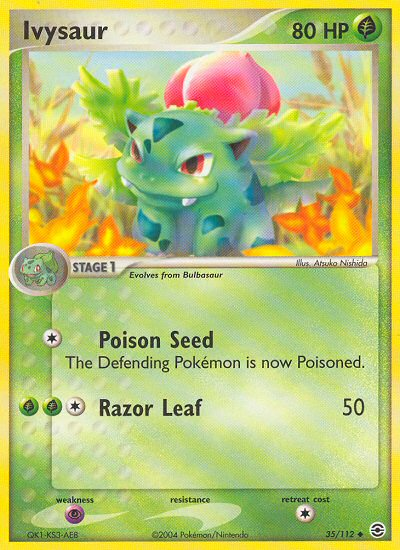 Ivysaur (35/112) [EX: FireRed & LeafGreen] Pokémon