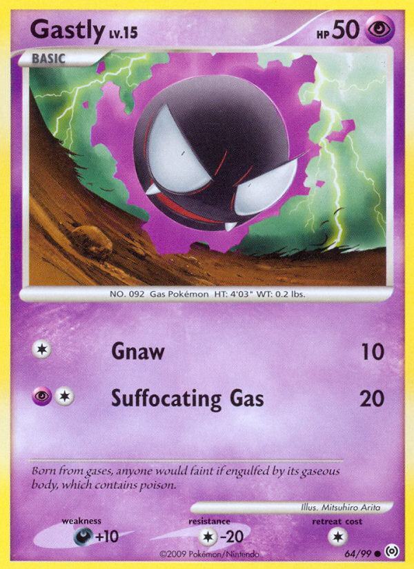 Gastly (64/99) [Platinum: Arceus] Pokémon