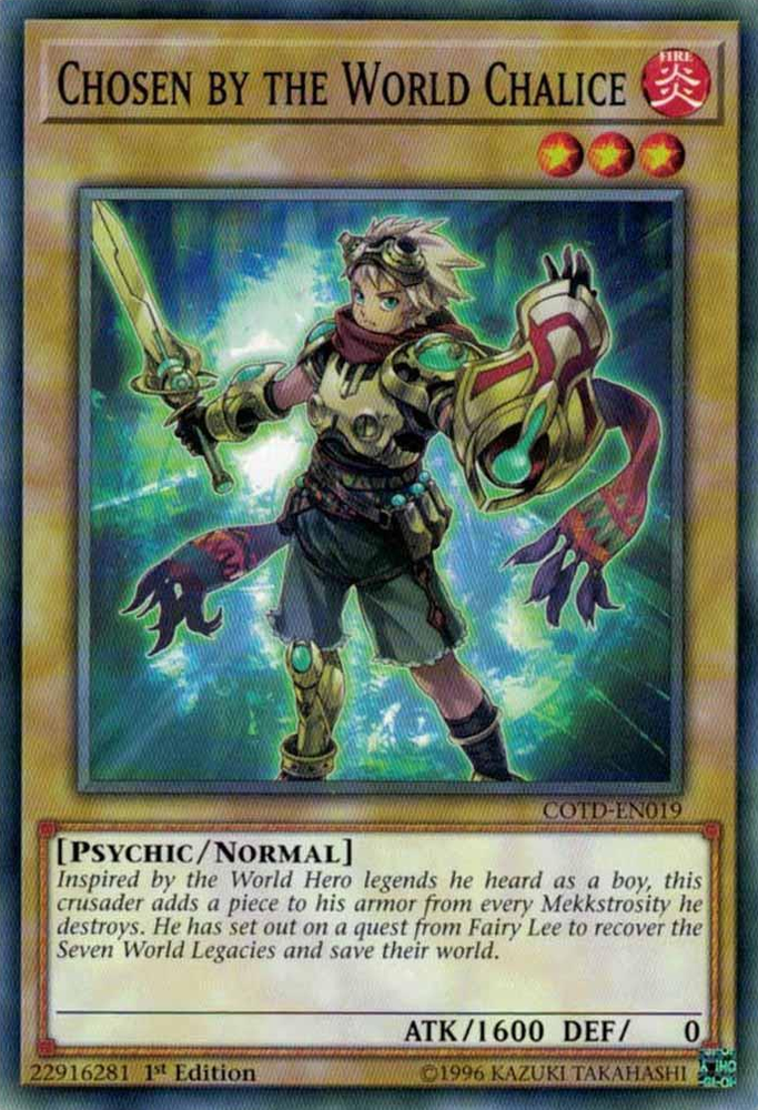 Chosen by the World Chalice [COTD-EN019] Common Yu-Gi-Oh!