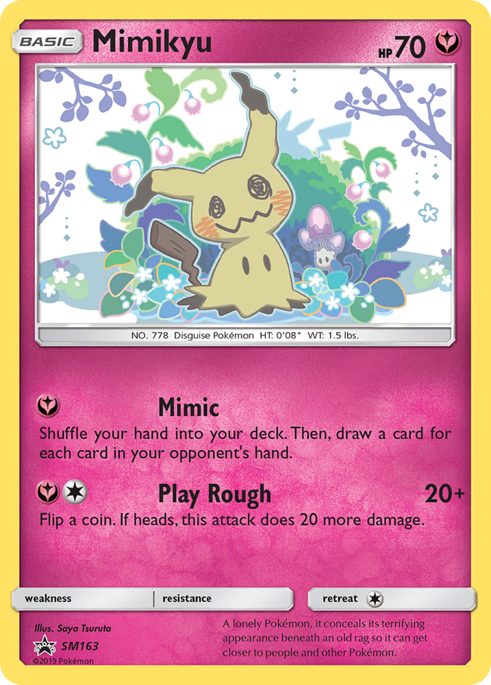 Mimikyu (SM163) [Sun & Moon: Black Star Promos] Pokémon