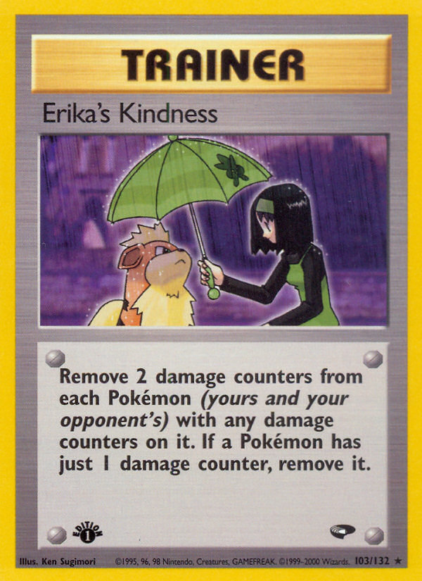 Erika's Kindness (103/132) [Gym Challenge 1st Edition] Pokémon