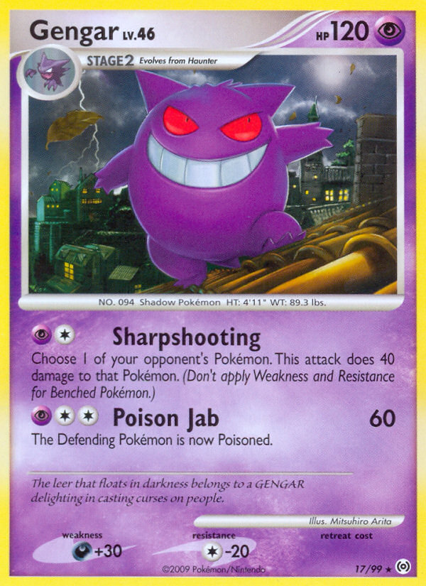 Gengar (17/99) [Platinum: Arceus] Pokémon