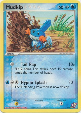 Mudkip (4/5) [Kids WB Promos] Pokémon