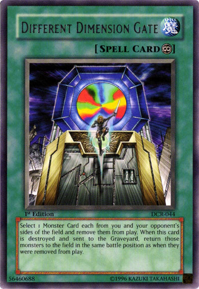 Different Dimension Gate [DCR-044] Rare Yu-Gi-Oh!