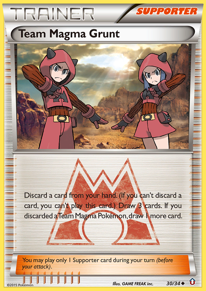 Team Magma Grunt (30/34) [XY: Double Crisis] Pokémon