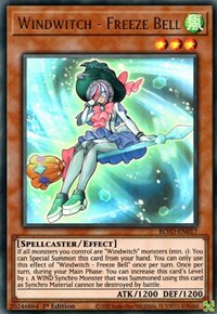 Windwitch - Freeze Bell [BLVO-EN017] Ultra Rare Yu-Gi-Oh!