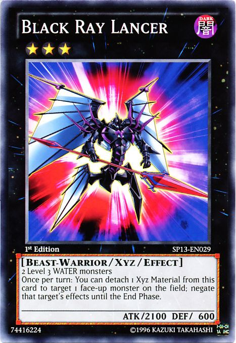 Black Ray Lancer [SP13-EN029] Common Yu-Gi-Oh!