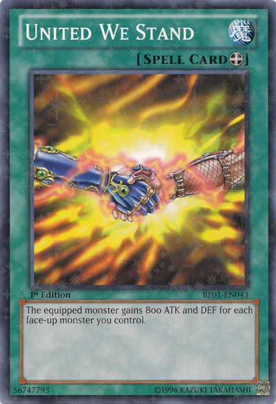 United We Stand [BP01-EN043] Starfoil Rare Yu-Gi-Oh!