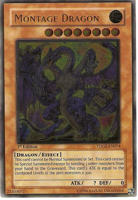 Montage Dragon [TDGS-EN014] Ultimate Rare Yu-Gi-Oh!