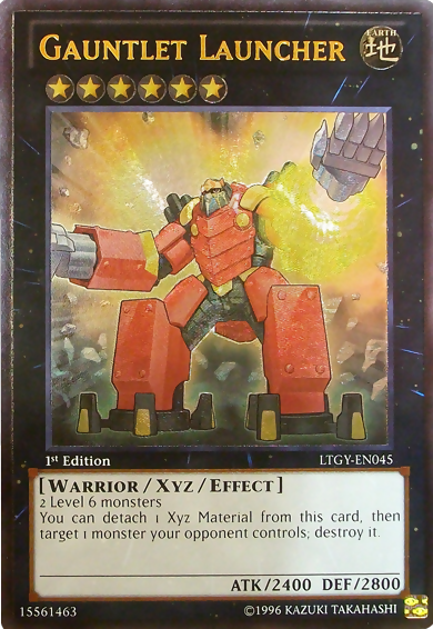 Gauntlet Launcher [LTGY-EN045] Ultimate Rare Yu-Gi-Oh!