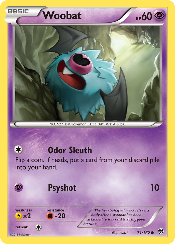Woobat (71/162) [XY: BREAKthrough] Pokémon