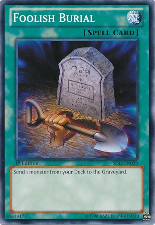 Foolish Burial [SDLI-EN029] Common Yu-Gi-Oh!