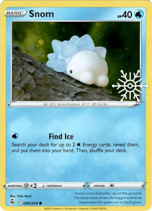 Snom (084/264) (Holiday Calendar) [Sword & Shield: Fusion Strike] Pokémon