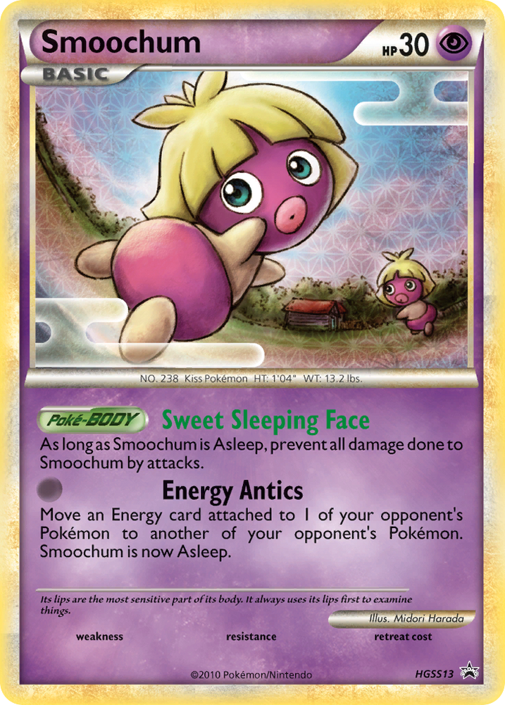 Smoochum (HGSS13) [HeartGold & SoulSilver: Black Star Promos] Pokémon