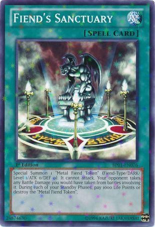 Fiend's Sanctuary [BP01-EN076] Starfoil Rare Yu-Gi-Oh!