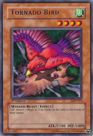 Tornado Bird [LON-072] Rare Yu-Gi-Oh!