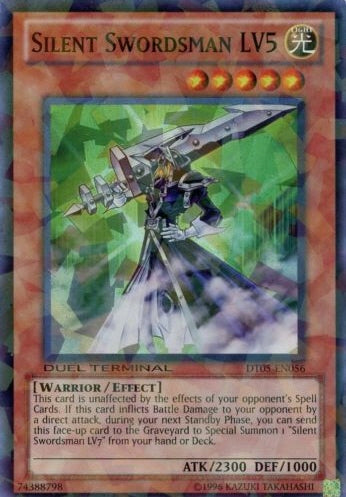 Silent Swordsman LV5 [DT05-EN056] Super Rare Yu-Gi-Oh!