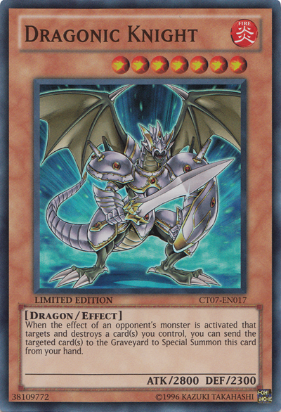 Dragonic Knight [CT07-EN017] Super Rare Yu-Gi-Oh!