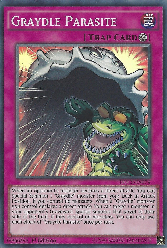 Graydle Parasite [DOCS-EN074] Super Rare Yu-Gi-Oh!