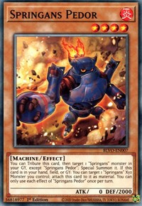 Springans Pedor [BLVO-EN007] Common Yu-Gi-Oh!
