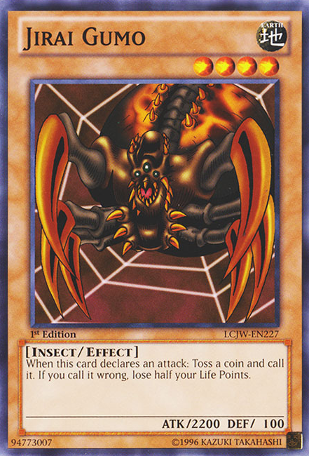 Jirai Gumo [LCJW-EN227] Common Yu-Gi-Oh!