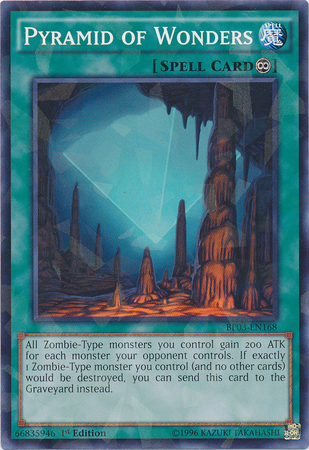 Pyramid of Wonders [BP03-EN168] Shatterfoil Rare Yu-Gi-Oh!