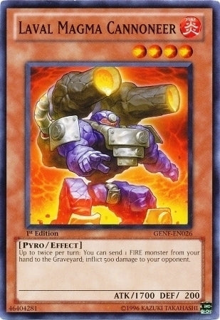 Laval Magma Cannoneer [GENF-EN026] Common Yu-Gi-Oh!
