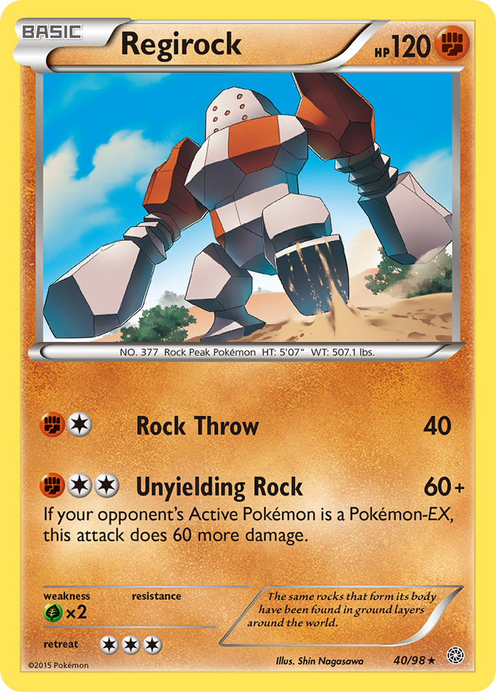 Regirock (40/98) [XY: Ancient Origins] Pokémon