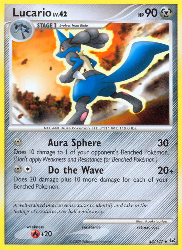 Lucario (53/127) [Platinum: Base Set] Pokémon