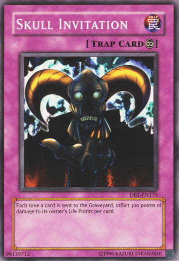 Skull Invitation [DB1-EN175] Common Yu-Gi-Oh!