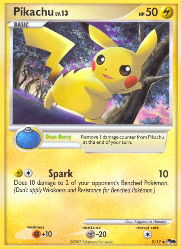 Pikachu (9/17) [POP Series 6] Pokémon