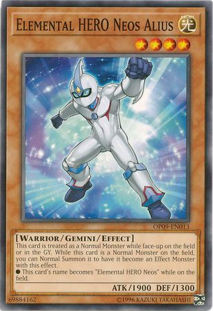 Elemental HERO Neos Alius [OP09-EN013] Common Yu-Gi-Oh!