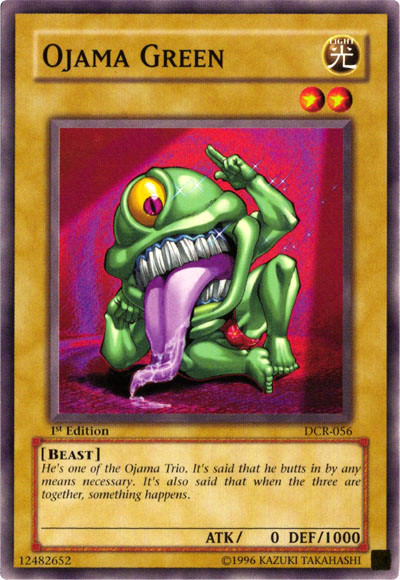Ojama Green [DCR-056] Common Yu-Gi-Oh!