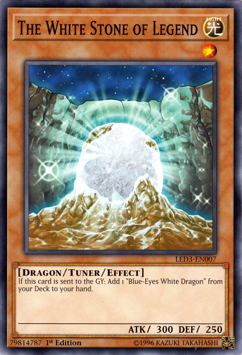 The White Stone of Legend [LED3-EN007] Common Yu-Gi-Oh!