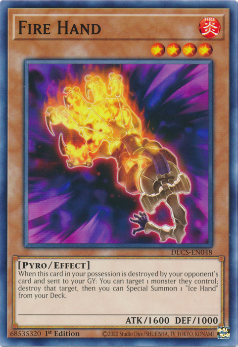 Fire Hand [DLCS-EN048] Common Yu-Gi-Oh!