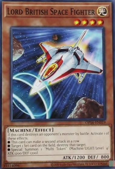 Lord British Space Fighter [OP16-EN019] Common Yu-Gi-Oh!