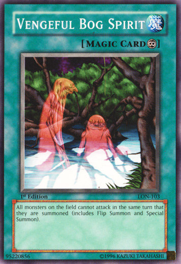 Vengeful Bog Spirit [LON-103] Common Yu-Gi-Oh!