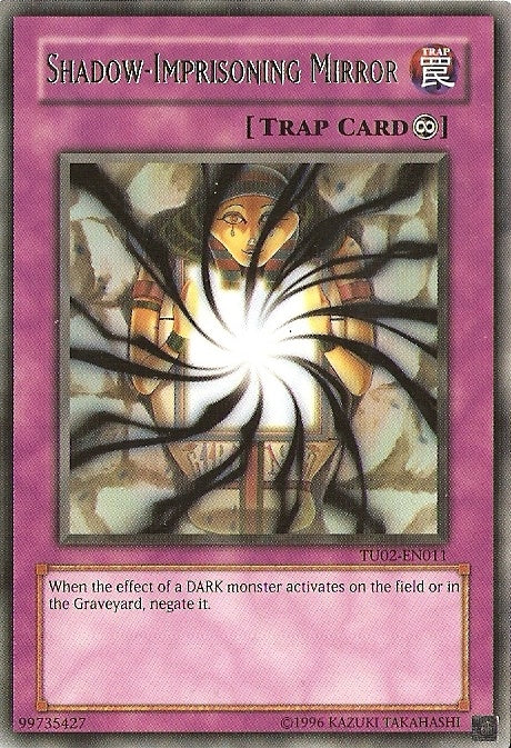 Shadow-Imprisoning Mirror [TU02-EN011] Rare Yu-Gi-Oh!