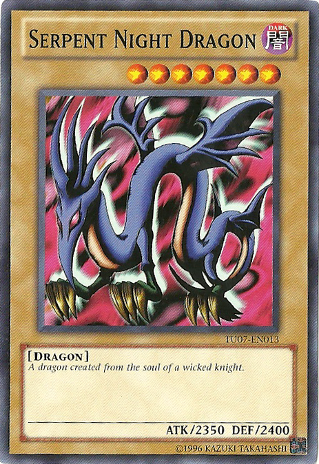 Serpent Night Dragon [TU07-EN013] Common Yu-Gi-Oh!