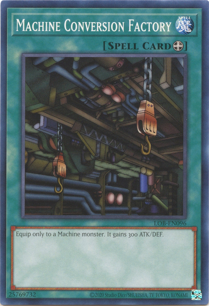 Machine Conversion Factory (25th Anniversary) [LOB-EN096] Common Yu-Gi-Oh!