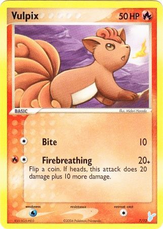 Vulpix (7/12) [EX: Trainer Kit 2 - Minun] Pokémon