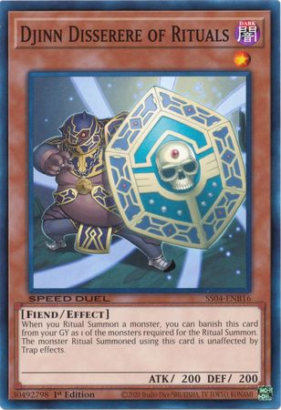 Djinn Disserere of Rituals [SS04-ENB16] Common Yu-Gi-Oh!