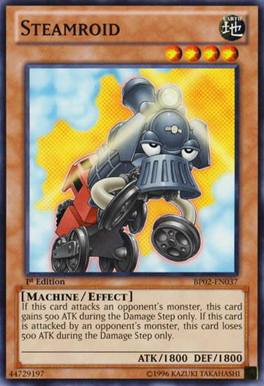 Steamroid [BP02-EN037] Mosaic Rare Yu-Gi-Oh!